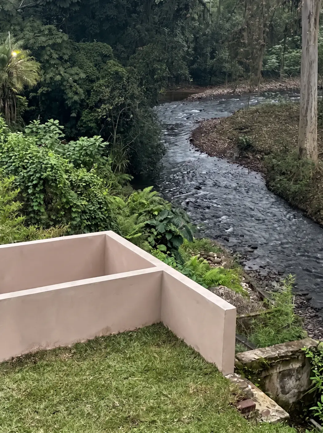Vista al río desde Casa Pixquiac en Coatepec